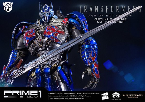 2000 MMTFM 08 Optimus Prime Ultimate Edition Transformers Age Extinction Statue From Prime 1 Studio  (3 of 50)
